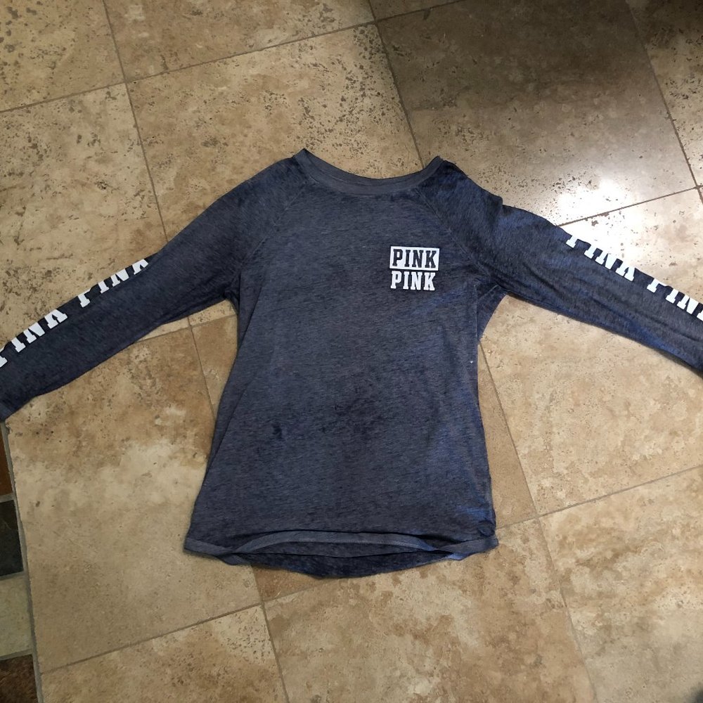 Dark blue Victoria's Secret Pink shirt